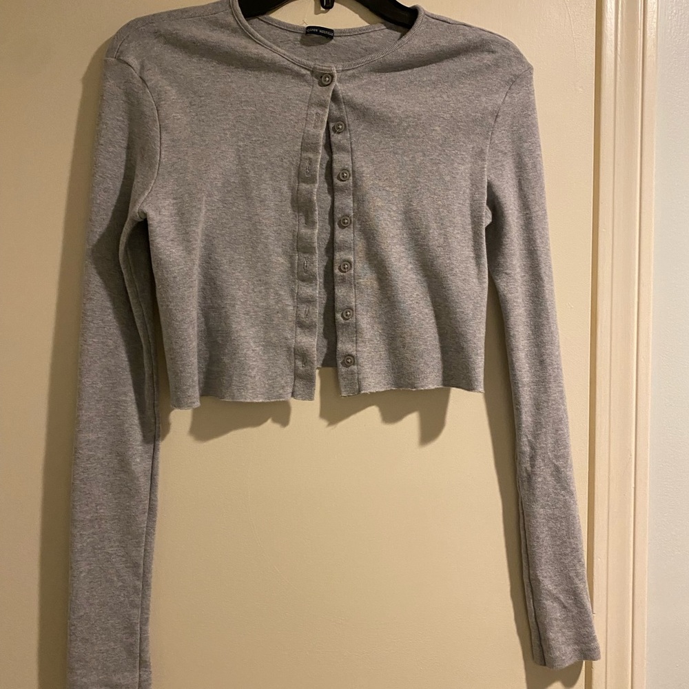 brandy Melville gray cardigan